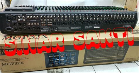 Jual Mixer Yamaha MGP 32x 32 Channel ORIGINAL Di Lapak SINAR SAKTI