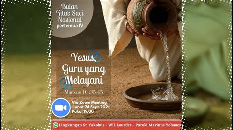 BKSN 2021 Pertemuan Ke 4 Yesus Guru Yang Melayani YouTube