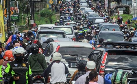 Puncak Arus Balik Dari Puncak Bogor Ke Jakarta Diprediksi Terjadi Siang Ini