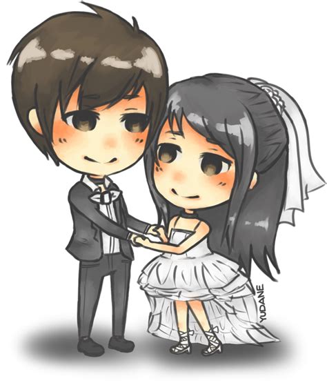 Chibi Anime Couple Transparent Png Png Mart