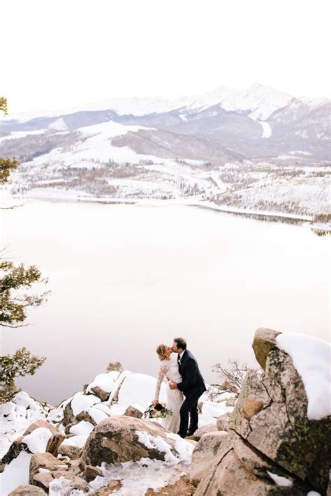 Self Solemnizing Colorado Winter Elopement At Sapphire Point Regan