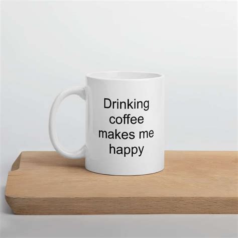 Happy Coffee Mug – Daft Drinker