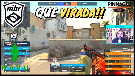 Estr Ia Mibr Vs Havu Pinacle Cup Csgo Highlights Narra O Bt