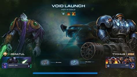 Starcraft Ii Pc Co Op Void Launch Hot N Cold Mutation Zeratul