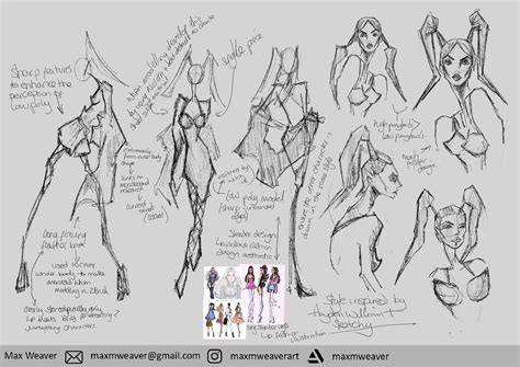 ArtStation - Female character concept sketch