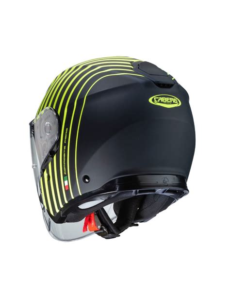 Casco Jet Caberg Flyon Bakari Negro Mate Fluor Para Cascos Jet