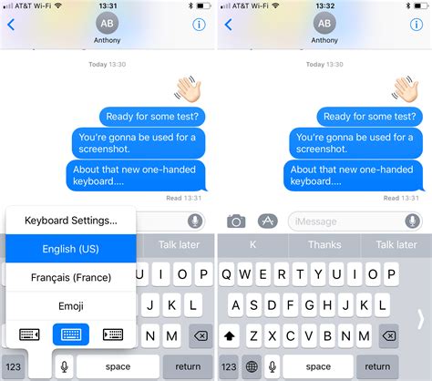 iOS 11 makes typing easier with new one-handed keyboard