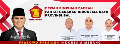 Website Resmi DPD Gerindra Provinsi Bali Gerindrabali Or Id