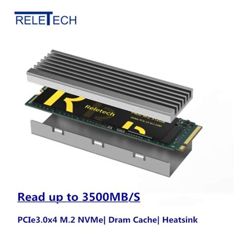 Reletech Ssd Nvme M2 1Tb 2Tb M 2 Pcie Solid State Drive DRAM Cache 2280