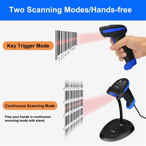 Enhance Efficiency With Our Handheld 2D Barcode Scanner With Stand