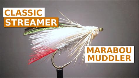 Fly Tying The Marabou Muddler Classic Streamer Fly Pattern Youtube