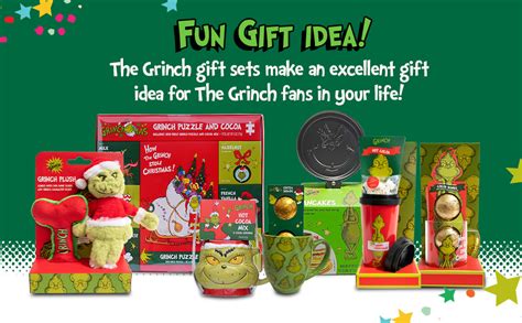 Ten Acre Gifts Dr Seuss The Grinch Hot Chocolate Mix Gift Set Cocoas Of Grinchmas Holiday Hot