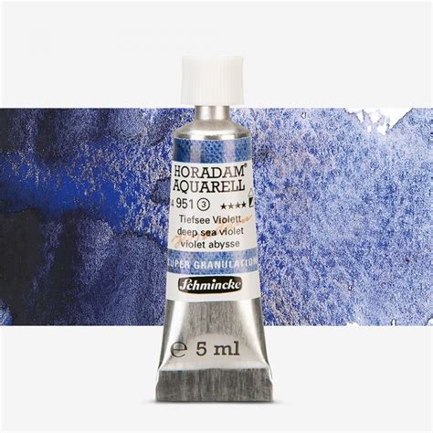 Schmincke Horadam Watercolour Paint Supergranulation 5ml Deep