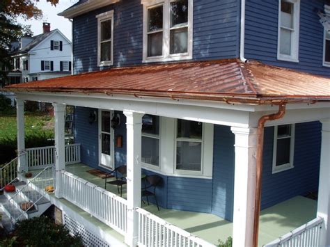 Copper Roofs Traditional Exterior Other Metro By Global Home Improvement