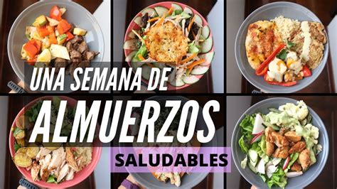 Una Semana De Almuerzos Saludables Michela Perleche Youtube