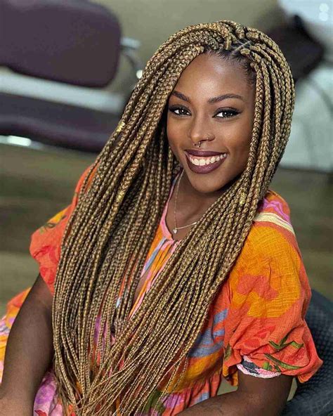 Hottest Blonde Box Braids For