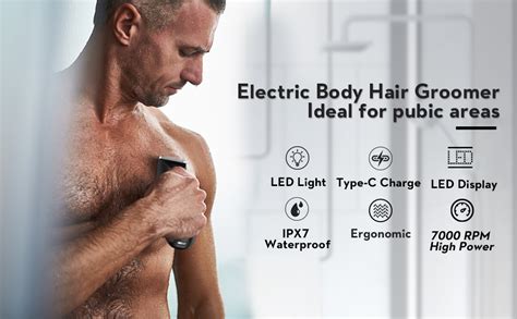 Body Trimmer Men Kibiy Pubic Ball Hair Trimmer For Men With Ceramic