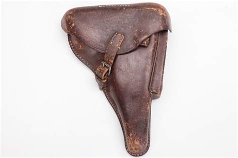 Ratisbons 1939 Wehrmacht Brown P08 Holster Waa136 Discover Genuine Militaria Antiques