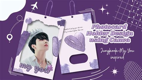 Tutorial Design Acrylic Photocard Holder By Canva Hapus Background