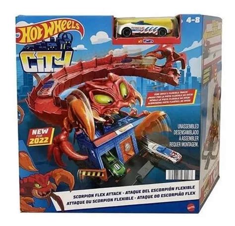 Pista Hot Wheels City Ataque Do Escorpião Hdr32 Parcelamento sem juros