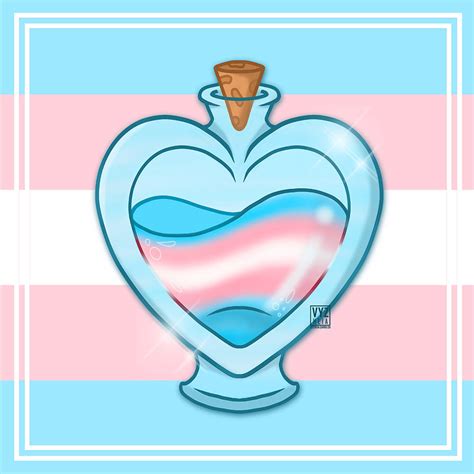 Pride Art 2023 - 4 : Transgender Flag by Vyzheia on DeviantArt