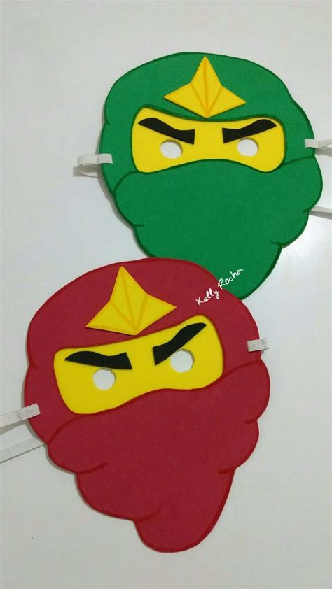 Ninjago Maske Vorlage