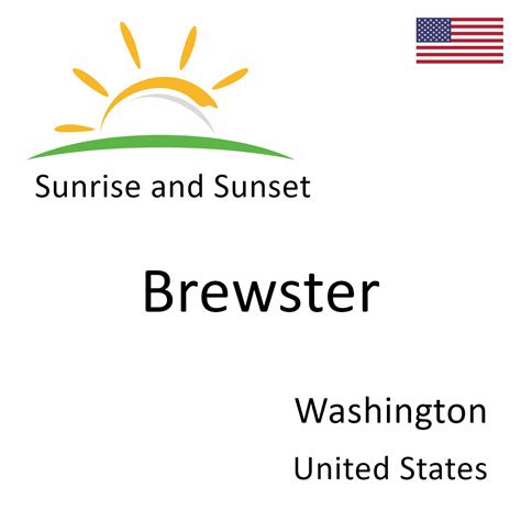 Sunrise And Sunset Times In Brewster Washington United States