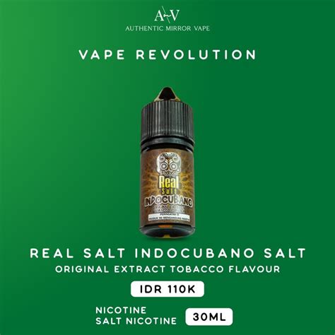 Jual Real Salt Indocubano Salt Nic 30ML By VR LS Shopee Indonesia