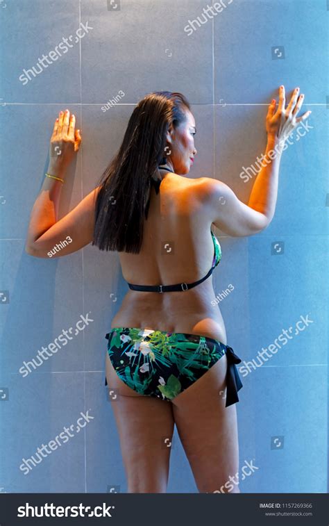 Woman Bikini Shape Sex Symbol Bathrooms Stock Photo Shutterstock
