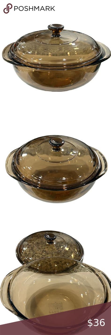 Corning Ware Vision Casserole Dish With Lid Size Sizes 1 5L Corning