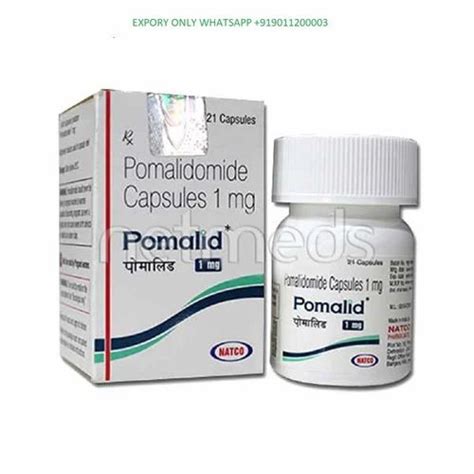 Pomalid Pomalidomide 1 Mg Capsules At Rs 2400 Bottle Pomalid In Pune