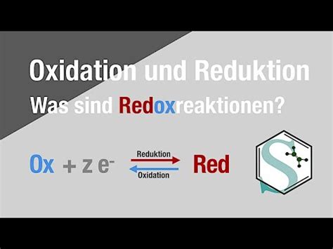 Oxidation Und Reduktion Was Sind Redoxreaktionen YouTube