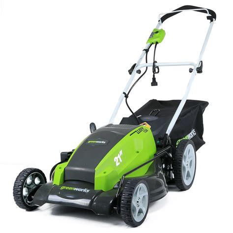 Greenworks 21 Inch 13 Amp Corded Lawn Mower 25112