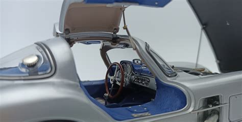 Cmc Mercedes Benz Slr Uhlenhaut Coup Blaues Interieur