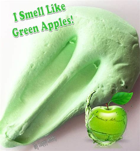 Homemade Green Apple Butter Slime 6oz Smells Like Green Etsy