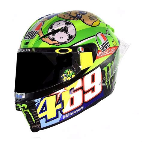 Casco AGV PISTA GP R Edition Limitée ROSSI MUGELLO 2017 Casco integrale