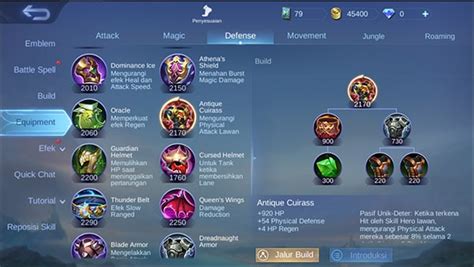 Item Terbaik Counter Yin Mobile Legends