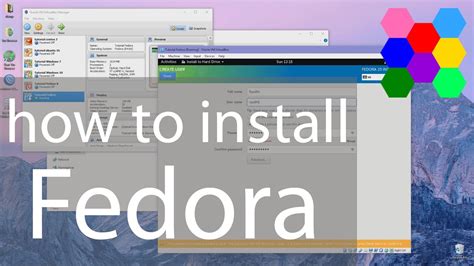 How To Install Fedora Linux Simulate With Virtualbox Youtube