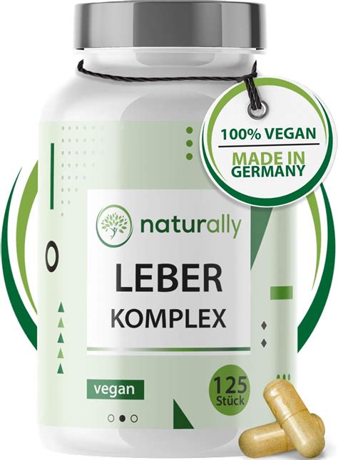 Naturally Leber Komplex St Ck Mariendistel Kapseln Mit