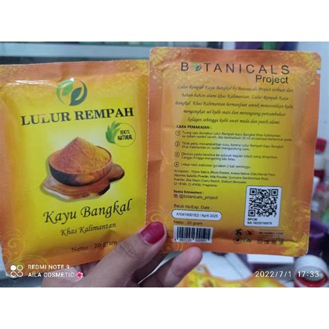 Jual Lulur Kayu Bangkal Shopee Indonesia