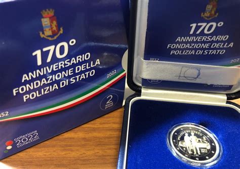 Italia Euro Fs Proof Anniversario Della Fondazione Della