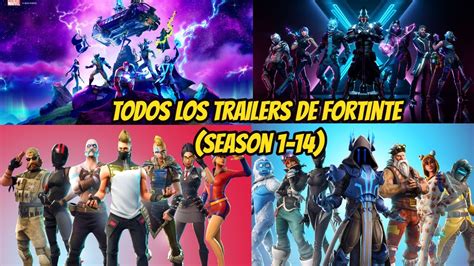 TODOS LOS TRAILERS DE FORTNITE Season 1 14 YouTube