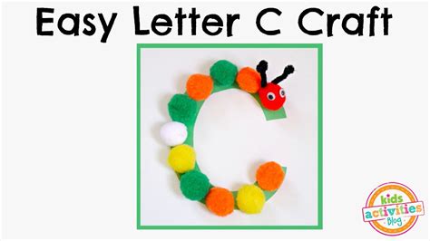 Letter C Craft Activities For Preschoolers