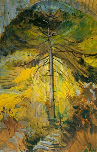 Emily Carr Happiness Oil On Paper Tom Thomson Canadian