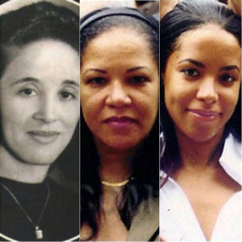 Aaliyahs Grandmother Mom And Aaliyah Aaliyah Aaliyah Pictures