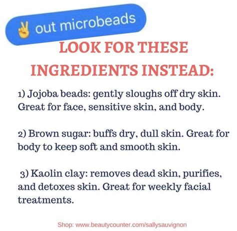 Exfoliate skin and body with these 3 ingredients in place of microbeads ...