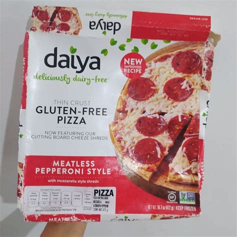 Daiya Gluten Free Pizza Meatless Pepperoni Style Review Abillion