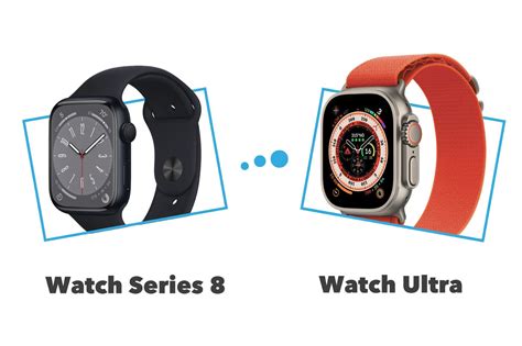 Comparatif Et Différences Apple Watch Ultra Vs Apple Watch Series 8