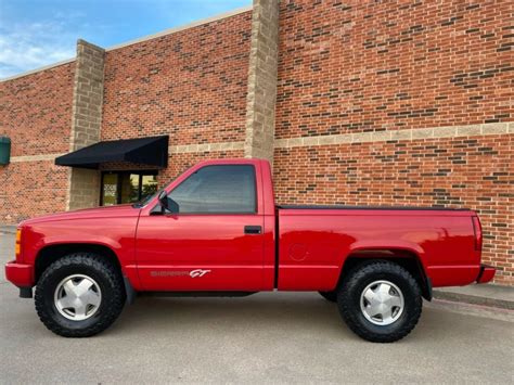 1994 Gmc Sierra Gt 4x4 Silverado Single Cab Regular Cab All Original Incredible For Sale Gmc