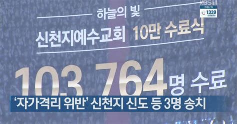 자가격리 위반 신천지 신도 등 3명 송치